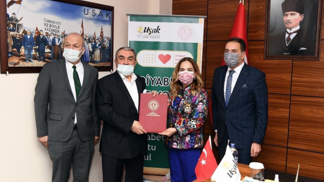 Uşak'ta diyabetli çocuklara sensörlü ölçüm cihazı verilecek